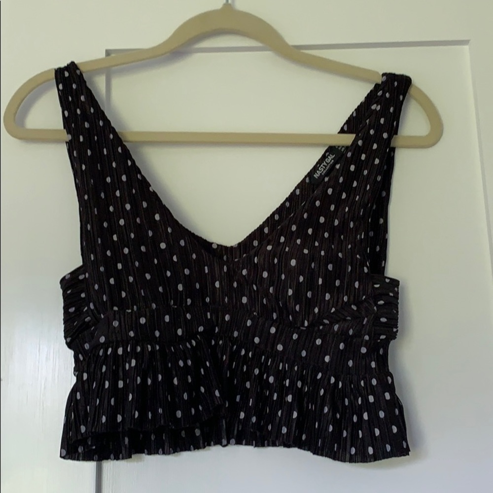 Ruffle crop top